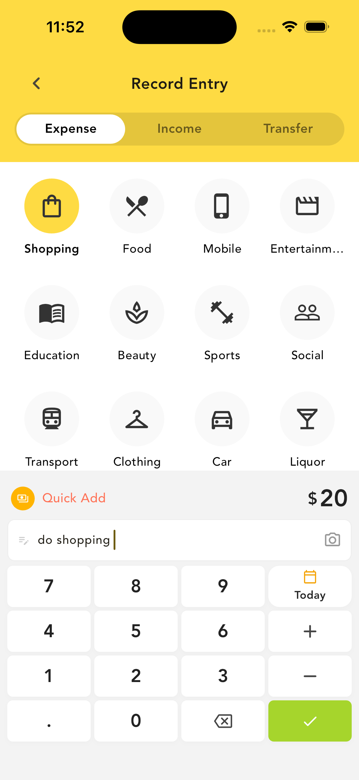 Add Transaction